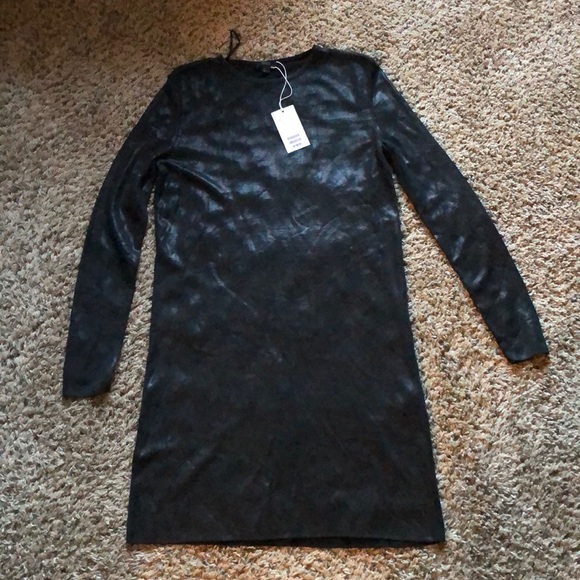 NWT COS metallic mini dress - Picture 2 of 4